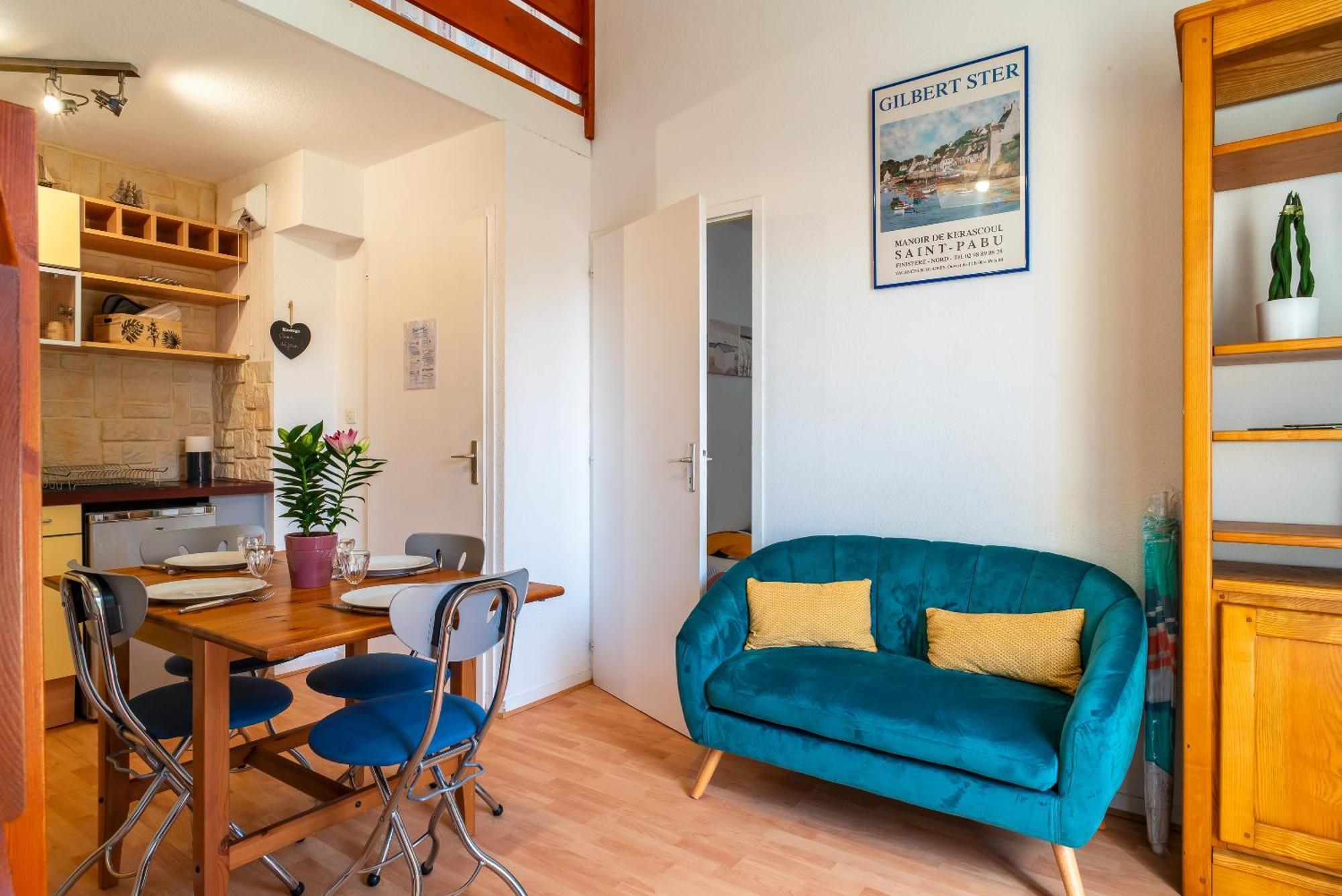 Glazik - Appartement A 5 Min De La Plage Saint-Nic Exterior foto